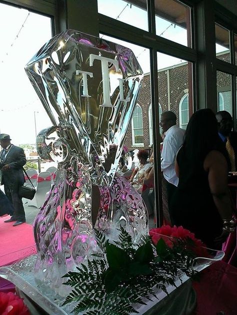 Monogram Diamond Ice Sculpture- Ice Visions 75th Diamond Birthday Party, 60th Birthday Balloons, Diamond Party, Diamond Ice, 23rd Birthday, Denim And Diamonds, Ice Sculptures, 60th Birthday, Birthday Balloons