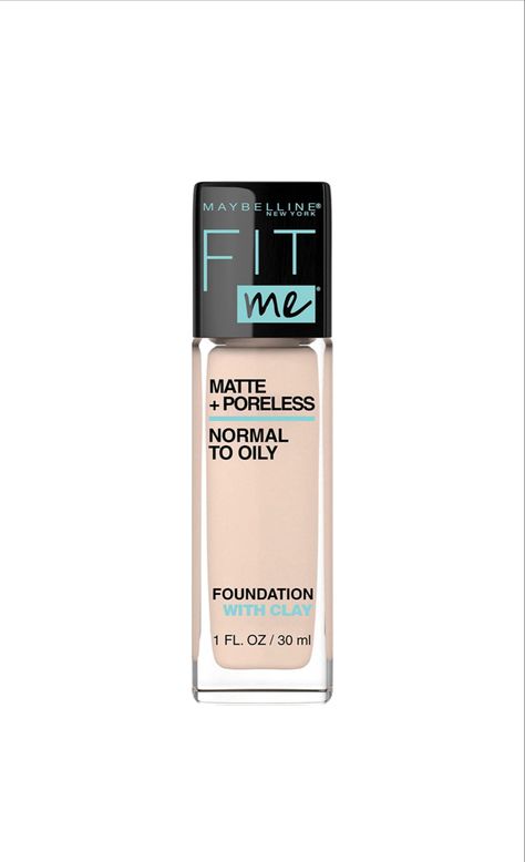 Fit me foundation only for $6.94 Maybe Line Fit Me Foundation, Mabeline Makeup, Makeup Fit Me, Foundation Fit Me, Matte Poreless Foundation, Fit Me Foundation, Fit Me Matte And Poreless, New York Fits, Oil Free Foundation