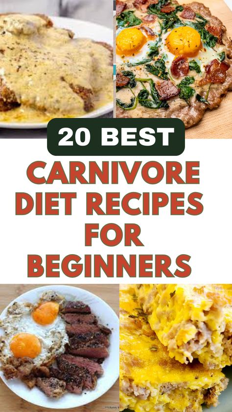 Dive into the world of the carnivore diet with these easy and delicious carnivore recipes perfect for beginners! This meat-focused food is packed with flavor. From hearty breakfasts to savory dinners, these carnivore meals
 will help you explore a variety of options while keeping your meals simple and enjoyable. Whether you're a meat lover or just curious about this low-carb lifestyle, you'll find plenty of mouthwatering dishes.#CarnivoreDiet #carnivoredietmealplan Carnivore Bread, Protein Packed Recipes, Carnivore Meals, Carnivore Diet Recipes, Focus Foods, Hearty Breakfasts, The Carnivore Diet, Carnivore Recipes, Caveman Diet