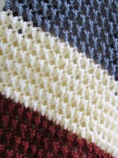 Texture Crochet, Beau Crochet, Crocheted Blankets, Crochet Afghan Patterns Free, Crocheted Blanket, Confection Au Crochet, Crochet Afgans, Crochet For Beginners Blanket, Crochet Blanket Afghan