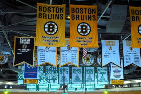 Bruins and Celtics Banners editorial photo. Image of hockey - 18066831 Td Garden Boston, Football Banners, Championship Banner, Sports Banners, Banners Ideas, Football Banner, Sports Drawings, Sports Logo Inspiration, Sports Hall