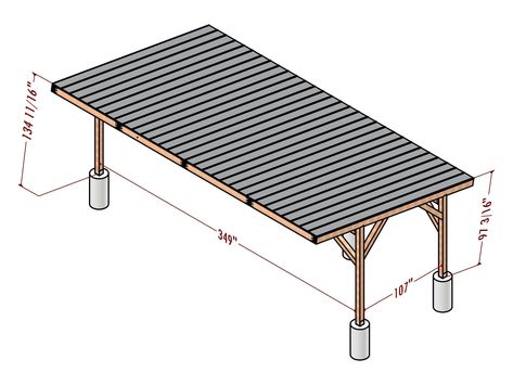 Wooden Car Garage, Wooden Carports, Garage Plans Detached, Car Shed, Carport Plans, Flip Ideas, Kitchen Plan, Car Port, Studio Shed