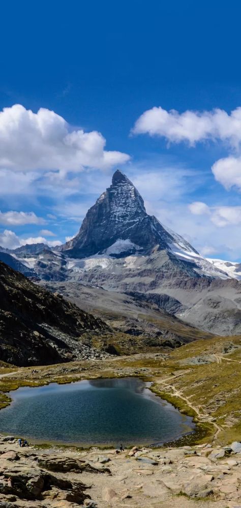 Swiss Village, Switzerland Bern, Italian Town, The Matterhorn, Outside World, The Alps, Zermatt, Central Europe, Clock Tower