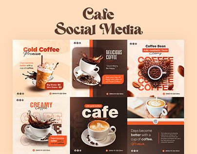 Social Media Marketing Post, Florist Logo, Creamy Coffee, Media Branding, Banner Ads Design, Graphic Design Product, Social Media Branding, Design Advertising, Like Instagram