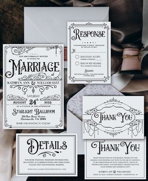 Vintage Wedding Invitation Suite, Printable, Gangster Wedding, Vintage Wedding Invitations, Wedding Weekend, Wedding Invitation Suite, Invitation Suite, All Fonts, Paper Template, Our Wedding Day, Merlot