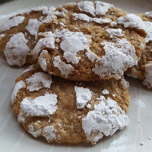 Cookies Sans Gluten, Gooey Butter Cookies, Crinkle Cookies Recipe, Ginger Molasses, Cookies Gluten Free, Ginger Molasses Cookies, Ginger Bread Cookies Recipe, Christmas Cookies Easy, Molasses Cookies