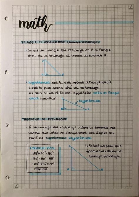 Preppy Math Notes, Aesthetic Notes Dotted Paper, Asthetic Notes For School Ideas, Grid Notes Aesthetic, Aesthetic School Notes Ideas Math, How To Take Pretty Notes Aesthetic, Study Notes Aesthetic Maths, Aesthetic Notes On Lined Paper, Samenvatting Ideas