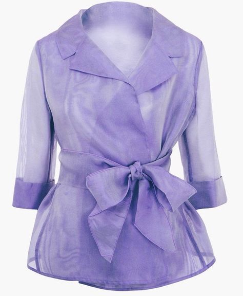 Transparent Jacket, Organza Jacket, Organza Blouse, Organza Top, Purple Jacket, Evening Jackets, Armani Collezioni, Wedding Etsy, Silk Jacket