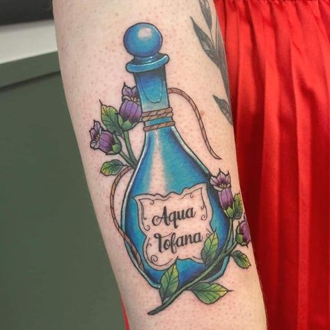 Aquatofana Tattoo, Tofana Tattoo, Aqua Tofana Tattoo, Aqua Tofana, Feminist Tattoos, Tattoo Nightmares, Are Tattoos, Feminist Tattoo, Feminine Things