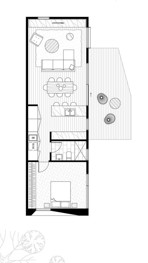 Small Homes Plans, Small Houses Architecture, Small Home Architecture, Architecture Small House, Small Apartment Architecture, Small House Plan Design, Small Home Design Plans, Minimal Architecture House, Small House Garden Design