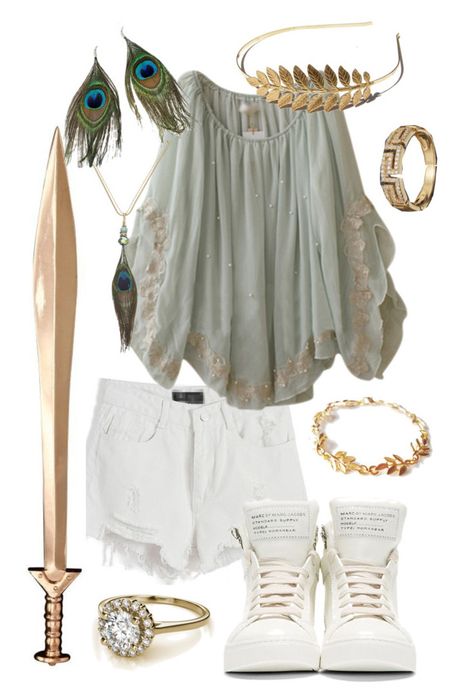 "Daughter of Hera, Cabin 2" by chillqueen ❤ liked on Polyvore featuring Chicnova Fashion, Marc by Marc Jacobs and Bloomingdale's Zeus Daughter, Hera Cabin, Cabin Clothes, Poseidon Aesthetic, Kane Chronicals, Percy Jackson Gods, Cabin Outfit, Percy Jackson Cabins, Percy Jackson Outfits