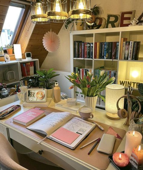 Study Space Inspiration, Organised Study Table, Writing Desk Organization, Plot Ideas Writing, Writing Plot Ideas, Academic Motivation Aesthetic, Study Room Aesthetic, Book Plot Ideas, Motivation Aesthetic Study