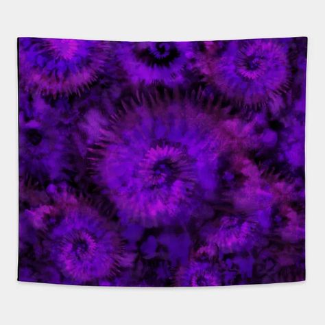 Tie Dye Tees in Purple and Pink - Tie Dye - Tapestry | TeePublic Tie Dye Tapestry, Fairy Room, Pink Fairy, Purple Tie Dye, Purple Tie, Black And Purple, Pink Tie, Pink Tie Dye, Pink Ties