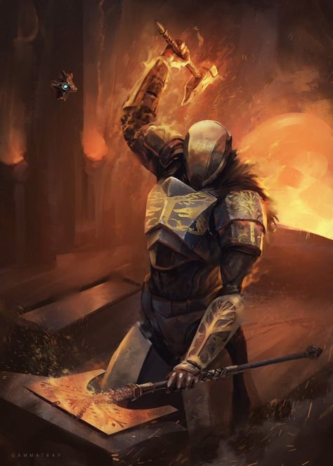 Destiny Backgrounds, Iron Forge, I Have Arrived, Destiny Bungie, Destiny Game, Roleplay Characters, Dnd Art, Dungeons And Dragons Homebrew, Fantasy Concept Art