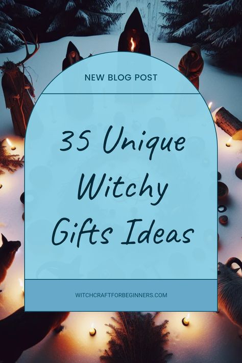 Explore our list of 35 unique witchy gift ideas perfect for the holidays! From mystical crystals to enchanting spell kits, there's something special for everyone who loves the magical arts. Surprise your friends and family members with gifts like handmade incense, spell candles, herbal teas, and custom tarot decks that embrace their inner witch. Whether they are beginners or seasoned practitioners, these thoughtful gifts will bring a smile to their faces and warmth to their hearts this season. Make the holidays memorable with these creative gift ideas! Incense Gift Ideas, Spiritual Diy Gifts, Handmade Yule Gifts, Yule Gifts Diy, Yule Gift Ideas, Diy Witchy Gifts, Witchy Craft Ideas, Witchy Crafts Diy, Witchy Gift Ideas