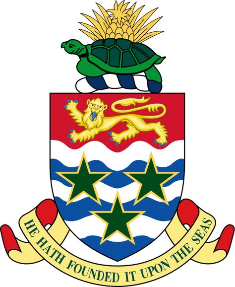 File:Coat of arms of the Cayman Islands.svg - Wikimedia Commons Cayman Islands Flag, Family Crest Symbols, Cayman Islands Resorts, Cayman Brac, British Overseas Territories, Cayman Island, Western Caribbean, George Town, Pattern Simple