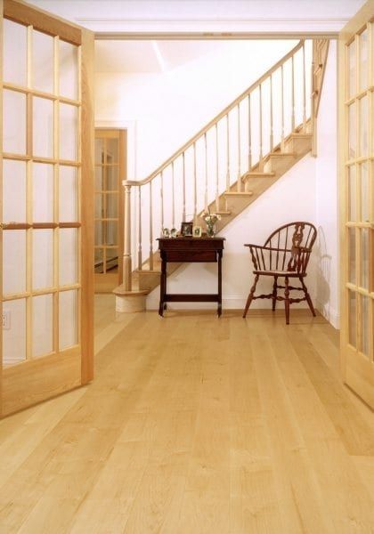 Maple Flooring, Wide Plank Floors, Red Oak Floors, Maple Floors, Oak Stairs, Oak Trim, Oak Wood Floors, Oak Hardwood Flooring, Traditional Interior Design