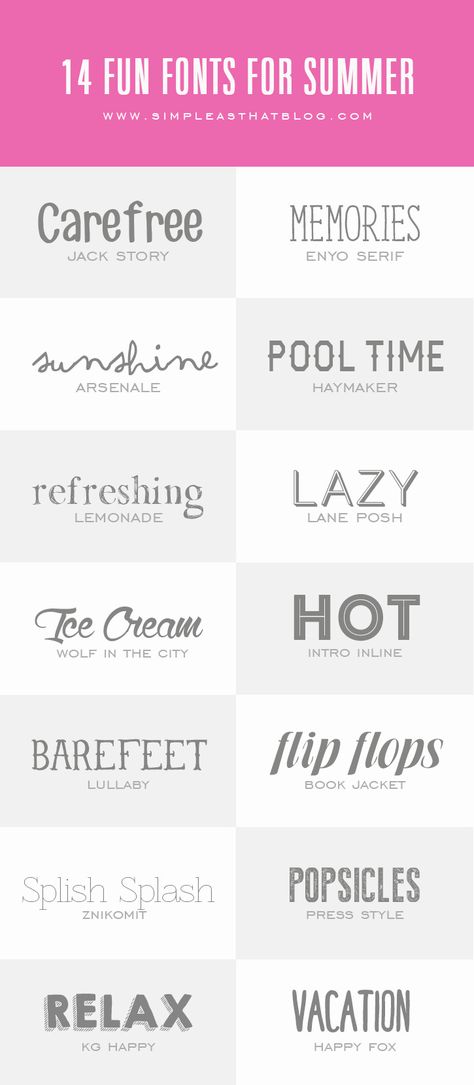 14 Fun Fonts for Summer Numbers Tattoo, 10 Tattoo, Summer Font, Fun Fonts, Fancy Fonts, Favorite Fonts, Cricut Fonts, Digital Scrapbook Paper, Corporate Design