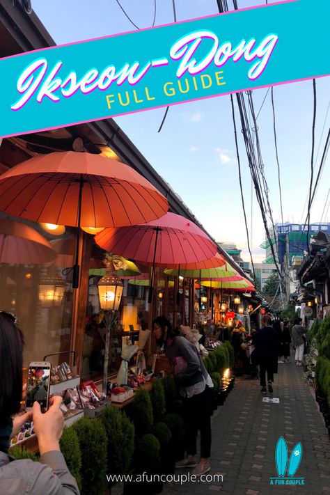 Ikseon-dong Hanok Village, Dessert House, Hanok Village, Big Plants, Thai Restaurant, Trendy Boutique, Asia Destinations, Instagrammable Places, Thai Style