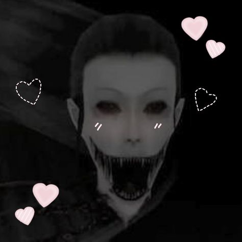 Slenderina Horror, Scarycore Pfp, Creepycore Pfp, Draingang Aesthetic, Creepy Cute Aesthetic, Creepy Faces, Creepy Vintage, Weird Images, Dreamcore Weirdcore