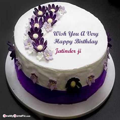 Wish you a very happy birthday cake image with name editing online Happy Birthday Cake Writing, Birthday Cake Write Name, Purple Cakes Birthday, Happy Birthday Status, Birthday Cake Writing, Birthday Cake With Name, Name Edit, Happy Birthday Cake Photo, Birthday Wishes With Name