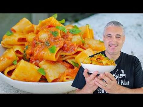 This Authentic PASTA allo SCARPARIELLO Recipe is a Traditional Neapolitan Dish You'll Love! - YouTube Authentic Pasta Recipes, Pasta Packet, Antipasto Recipes, Authentic Pasta, Italian Antipasto, Sausage Soup Recipes, Italian Pizza Recipe, Italian Recipes Dessert, Cherry Tomato Pasta