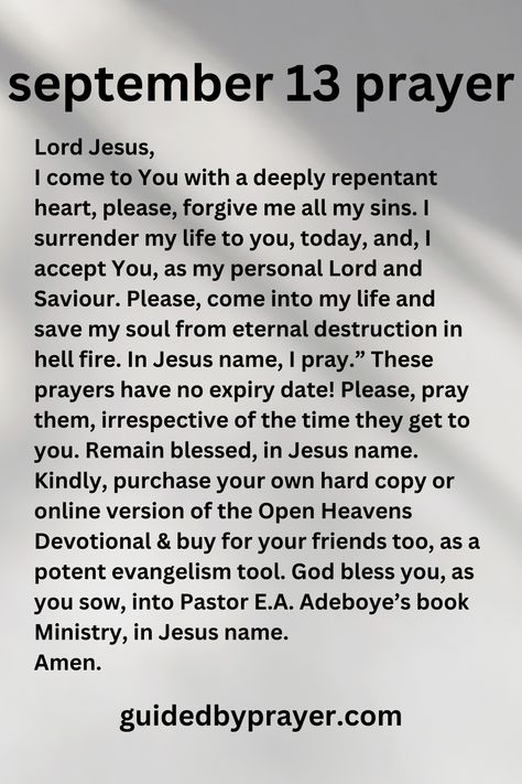 September 13 prayer prayer can be a powerful tool for connecting with a higher power and finding inner peace. September 13 Blessings, Happy New Month September, Hugs N Kisses, Speak It Into Existence, Finding Inner Peace, New Month, I Pray, Names Of Jesus, Higher Power