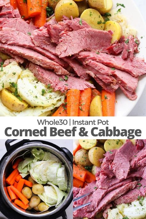 Instant Pot Corned Beef, Cooking Corned Beef, Corn Beef, Corned Beef And Cabbage, Corned Beef Brisket, Electric Pressure Cooker Recipes, Beef And Cabbage, Corned Beef Recipes, Cabbage Recipe