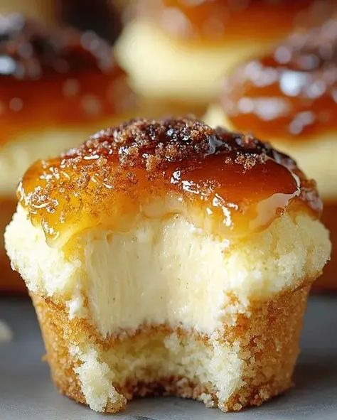 Creme Brulee Cheesecake, Brulee Recipe, Cheesecake Cupcakes, Graham Cracker Crumbs, Graham Cracker, Fall Desserts, Perfect Desserts, Granulated Sugar, Cupcake Recipes