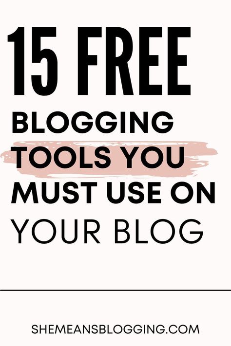 Free blogging tools for all bloggers! Click to find out best blogging tools that are almost free to use. Blog Hosting Sites, Free Business Tools, Blog Writing Tips, Free Blogger Templates, Start Blogging, Online Business Tools, Beginner Blogger, Blogging Resources, Blog Titles