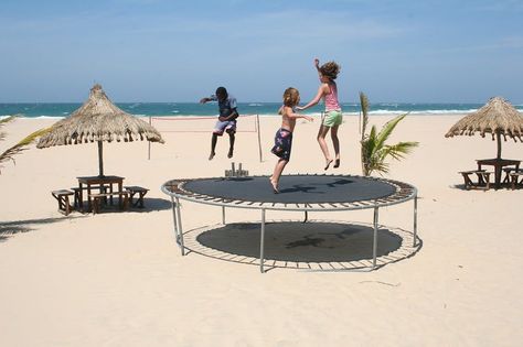 If you understand how a trampoline works, you'll be able to understand what gravitational waves are. Trampoline Games, Fitness Trampoline, Best Family Resorts, Outdoor Trampoline, Best Trampoline, Gravitational Waves, Play Kitchens, Kids Trampoline, Trampoline Workout