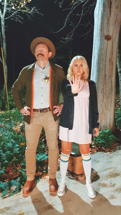 #elevenstrangerthings #elevencostume #hopper #halloween #costume Hopper Halloween Costume, Hopper Stranger Things Costume, Guys Halloween Costume Ideas, Costumes For College Guys, Hopper Costume, Guys With Mustaches, Guys Costumes, Eleven And Hopper, Hopper From Stranger Things