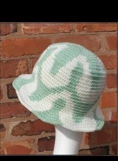 Bucket Hat Designs, Crochet Cherries, Bucket Hat Inspo, Knitted Bucket Hat, Crochet Cherry, Knit Bucket Hat, Crochet Hat For Beginners, Gorgeous Crochet, Crochet Skirt Pattern