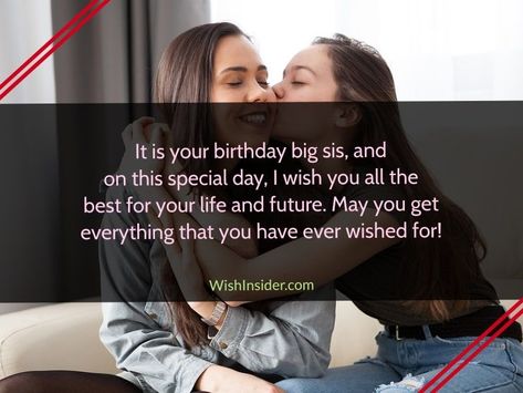 birthday wishes for the best elder sister Birthday Wishes For Elder Sister Funny, Happy Birthday Elder Sister, Happy Birthday Sister Wishes, 40th Birthday Wishes, Elder Sister, Birthday 5, Quotes Friends, 40 Birthday, Wishes For Sister