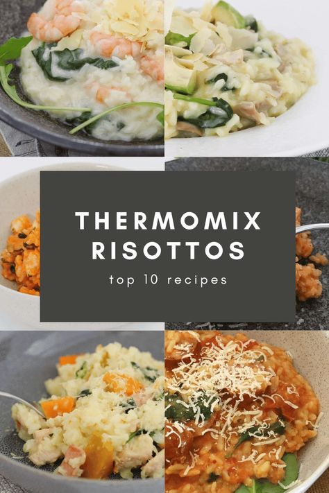 Easy Thermomix Dinner, Thermomix Risotto Recipes, Thermomix Vegetarian Recipes, Healthy Thermomix Recipes, Thermomix Dinner, Thermomix Chicken Recipes, Tm6 Recipes, Skinnymixers Recipes, Thermomix Baking Recipes