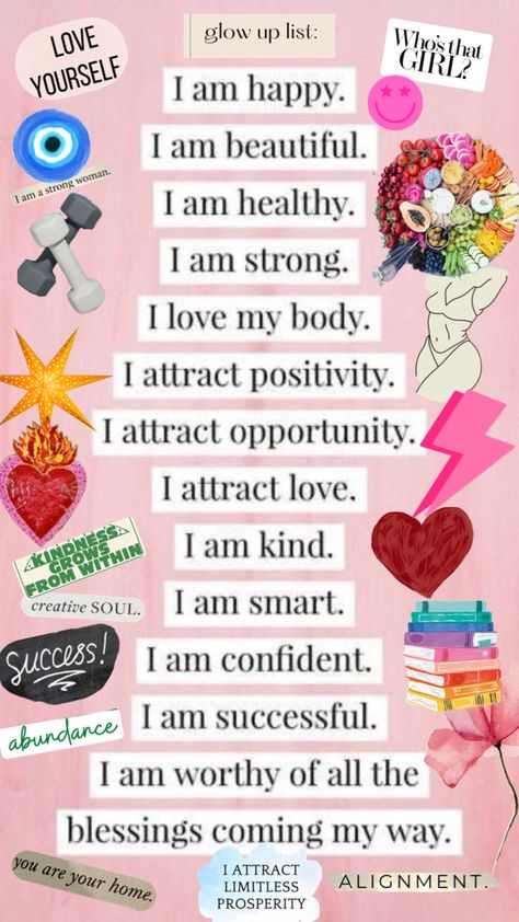 #iam #mantra #mantras #iamantra #loa #selflove #love #positivity #goodvibes #lawofattraction Good Luck Wallpaper, Mantras To Live By, Positive Manifestation Wallpaper, Creative Vision Boards, Beginner Sketches, Positive Quotes Wallpaper, Spiritual Wallpaper, Positive Wallpapers, Wallpaper Iphone Boho