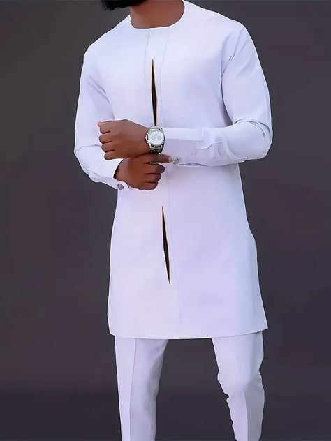 Suit Traditional, Senator Wears, African Suit, Outfit Suit, African Wear Styles For Men, Latest African Men Fashion, African Dresses Men, African Shirts For Men, African Dashiki