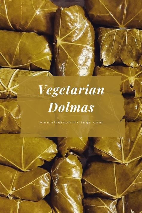 Dolmas Recipe Vegetarian, Vegetarian Dolmas Recipe, Dolmades Recipe Vegetarian, Vegetarian Dolmas, Dolmas Recipe Greek, Dolmas Recipe, Greek Dolmades, Dolmades Recipe, Greek Easter Recipes