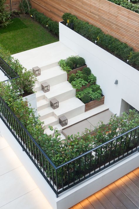 Landscaping - Stairs Design Outside Stairs Design Patio, Stair Seating Design, Stairs Landscape Design, Garden Stairs Design, Stairs Design Outdoor, Outdoor Stairs Design, Landscaping Stairs, Backyard Stairs, Stair Garden