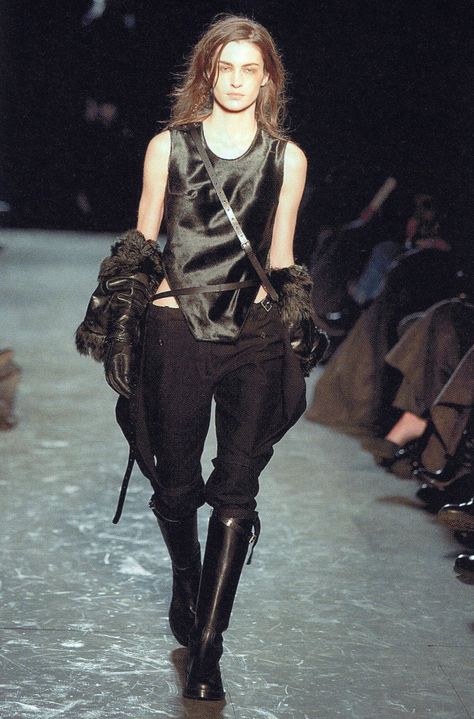 Ann Demeulemeester Archive, Ann Demeulemeester 90s, Romantic Goth, Ann Demeulemeester, Fashion Inspo Outfits, Vintage Designs, Fashion Inspo, Running, Wardrobe