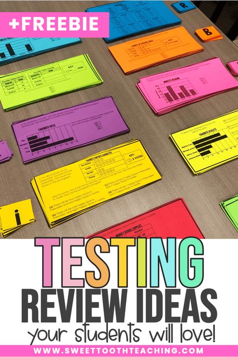 Test Review Ideas, Test Prep Review Games, Test Prep Motivation, Test Prep Fun, State Testing Prep, Staar Test Prep, Test Prep Strategies, Test Prep Activities, Testing Motivation