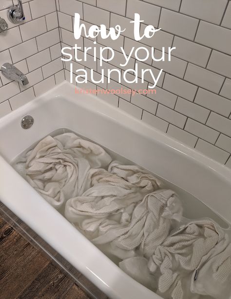 Stripping Towels, Quick Cleaning Tips, Laundry Recipe, Tidy Bedroom, Laundry Stripping, White Laundry, Washing Soda, Diy Home Cleaning, Stuck At Home