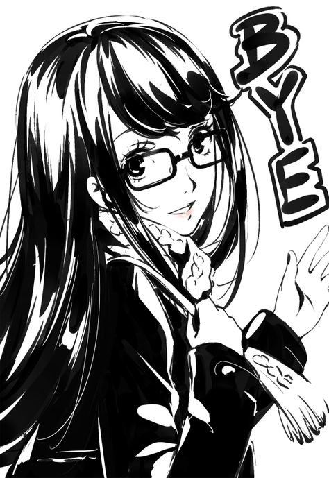 Twitter Sumire Yoshizawa, Persona 5, Persona, Black And White, Twitter, Anime, Hair, White, Black