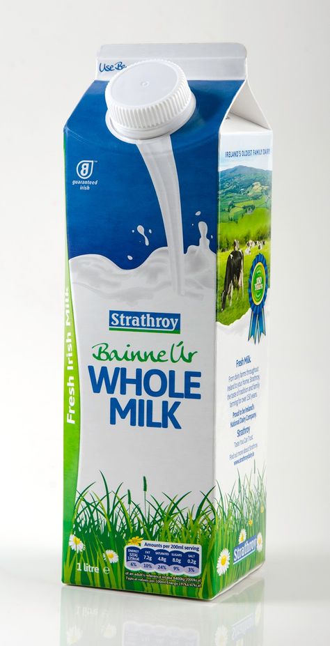 Fresh Milk Packaging, Milk Branding, Milk Packaging Design, Milk Package, Uht Milk, Dairy Packaging, Milk Design, Bright Nature, Milk Delivery