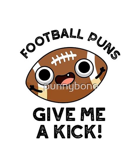 Football Puns, Pet Puns, Puns Cute, Dog Puns, Dog Football, Cute Puns, Pun Gifts, Sports Football, Smiles And Laughs