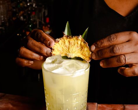 Jungle Boogie: A Lighter Jungle Bird - Imbibe Magazine Dehydrate Pineapple, Puerto Rican Rum, Manhattan Recipe, Rum Swizzle, Jungle Bird, Tropical Cocktails, Jungle Boogie, Jungle Birds, Tiki Cocktails