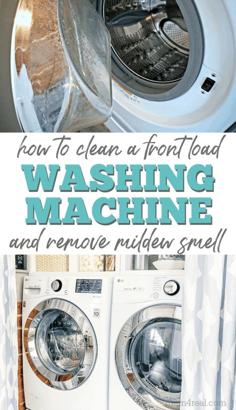 Cleaning Washer Machine, Washer Smell, Clean Washer, Clean Your Washing Machine, Washer Cleaner, Washing Machine Cleaner, Clean Washing Machine, Tub Cleaner, Front Loading Washing Machine