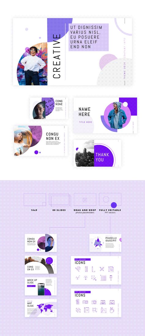 Circle Presentation Template on Behance Circle Presentation, Behance Presentation, Behance Logo, Behance Illustration, Poster Sport, Banner Design Layout, Behance Design, Exhibition Stall Design, Slide Deck