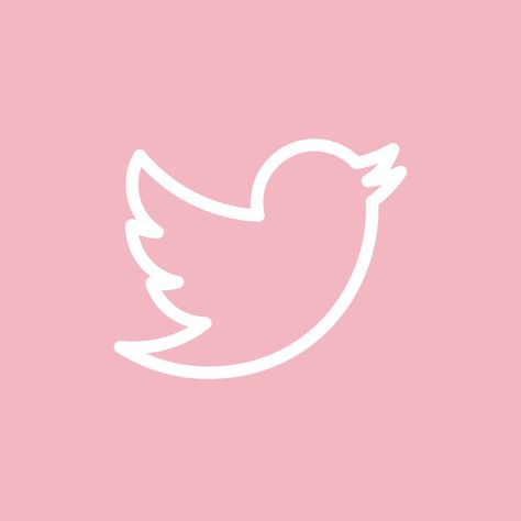 Pink Aesthetic Facebook Icon, Pink Twitter Icon, Baby Pink Icons, Barbie Widget, Photo Album App, Pastel Pink Icons:), Pink Twitter, Pink Clouds Wallpaper, Pink App Icon