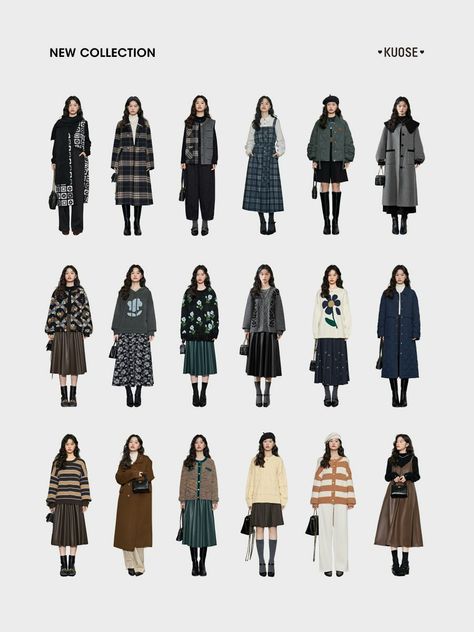 Netflix Characters Outfits, Winter Girly Outfits, Colour Coordinated Outfits, Winter Trench Coat Outfit, Winter Outfits Inspiration, Japan Winter Fashion, Japan Outfits, Japan Winter, Simple Style Outfits